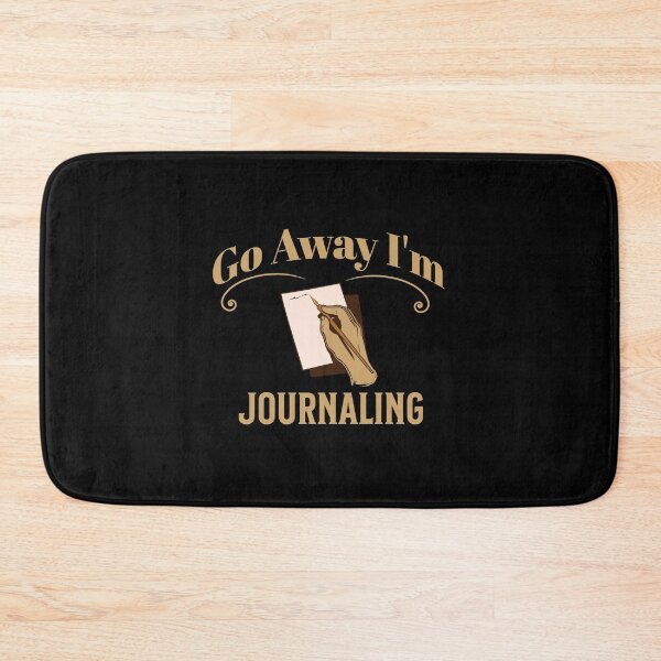 Item preview, Go Away I'm Journaling  designed and sold by ArtBySymone.