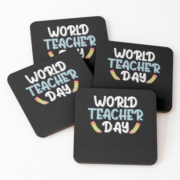 Item preview, World Teacher Day Best Teacher Ever Teaching designed and sold by GrumpyDadCo.
