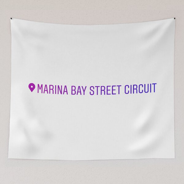 Item preview, Instagram Location Sticker of Marina Bay Street Circuit designed and sold by BubbleManShop.