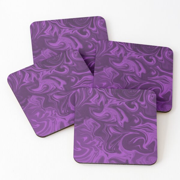 Item preview, Marble Liquid Pattern Purple Watercolor Palette 6 designed and sold by Janzay.