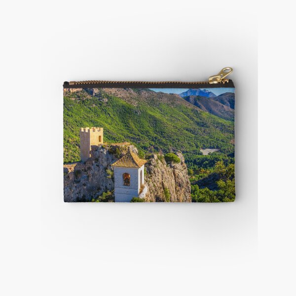 Item preview, The bell tower and mountains at Guadalest designed and sold by Ralph Goldsmith.