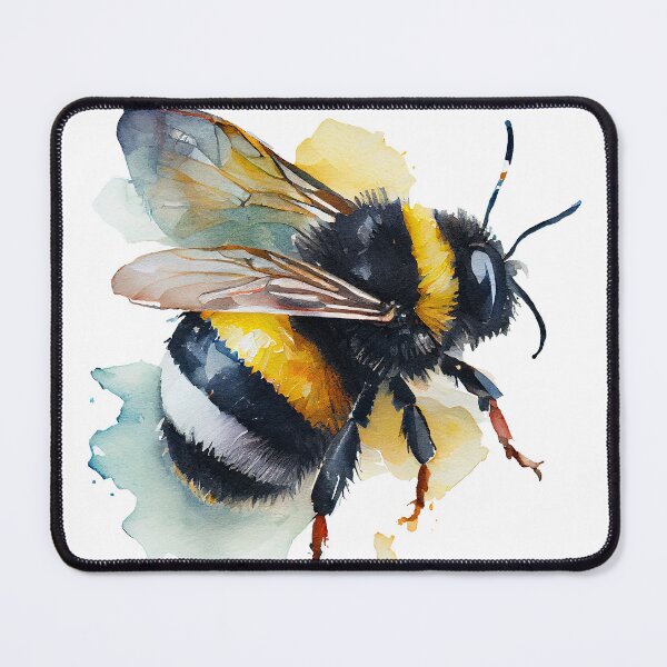 Item preview, Cute watercolor bumblebee designed and sold by Ilze Lucero.