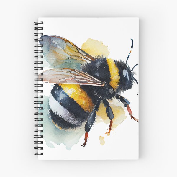Item preview, Cute watercolor bumblebee designed and sold by Ilze Lucero.
