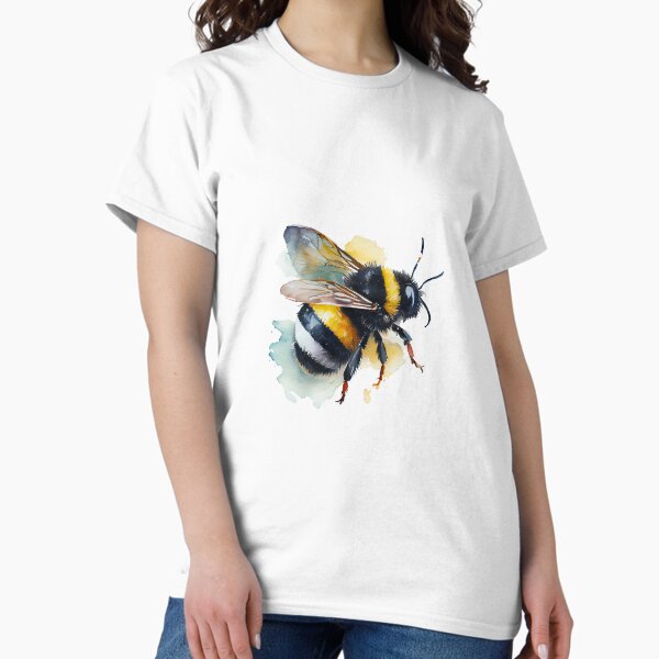 Item preview, Cute watercolor bumblebee designed and sold by Ilze Lucero.