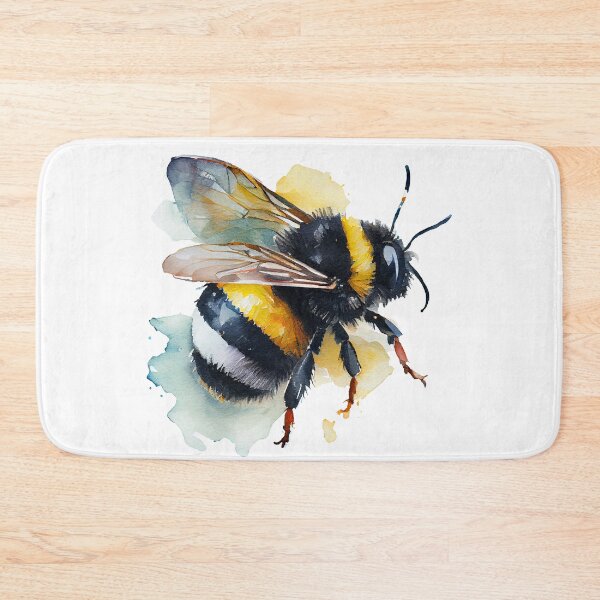 Item preview, Cute watercolor bumblebee designed and sold by Ilze Lucero.