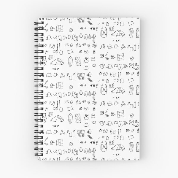 Item preview, Backpacking & Camping Gear Pack Checklist designed and sold by PandaGoPanda.