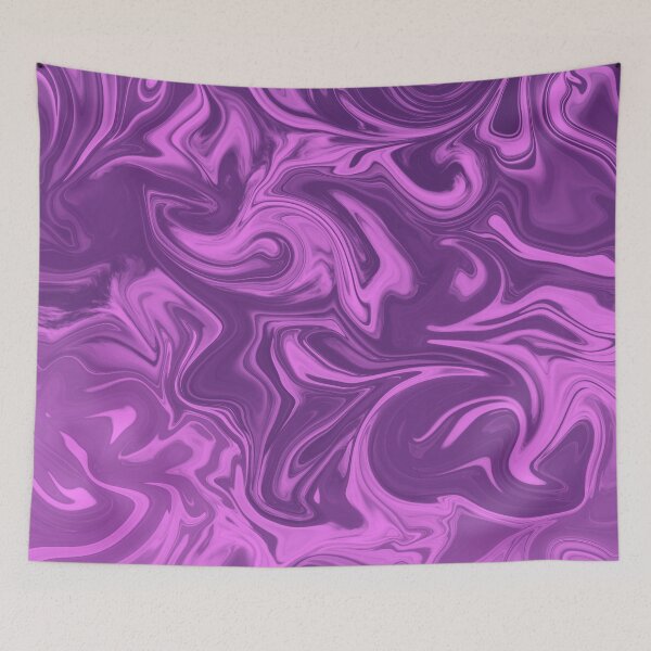 Item preview, Marble Liquid Pattern Purple Watercolor Palette 7 designed and sold by Janzay.