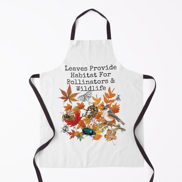 Item preview, Leaves Provide Habitat For Pollinators & Wildlife Colorful Design designed and sold by EarthArtDesigns.