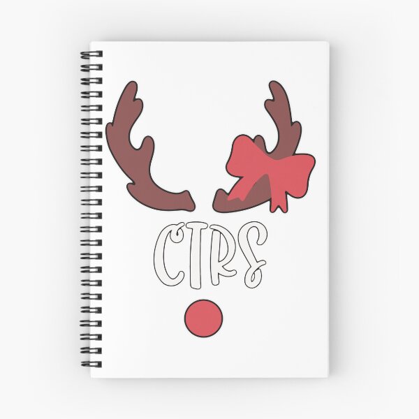 Item preview, Recreational Therapist - CTRS Christmas Reindeer With Bow designed and sold by RecOutLoud.