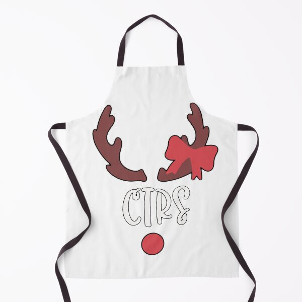 Item preview, Recreational Therapist - CTRS Christmas Reindeer With Bow designed and sold by RecOutLoud.