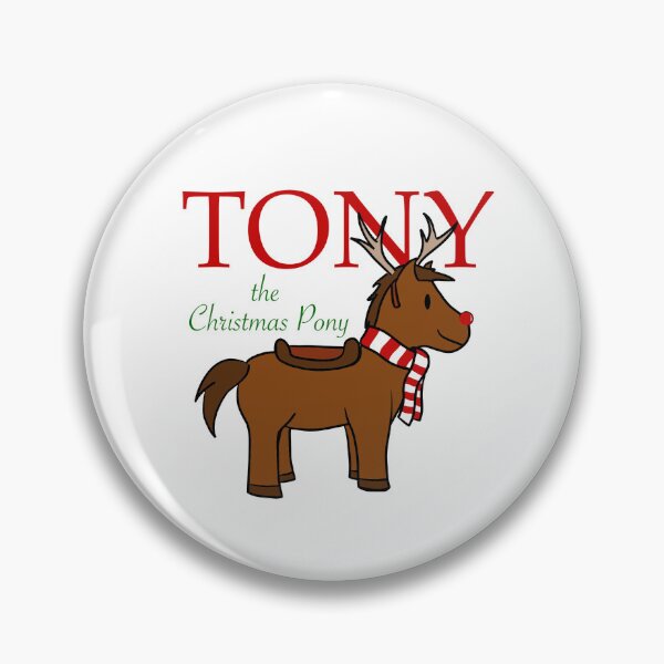 Item preview, Tony the Christmas Pony designed and sold by Drimbus.
