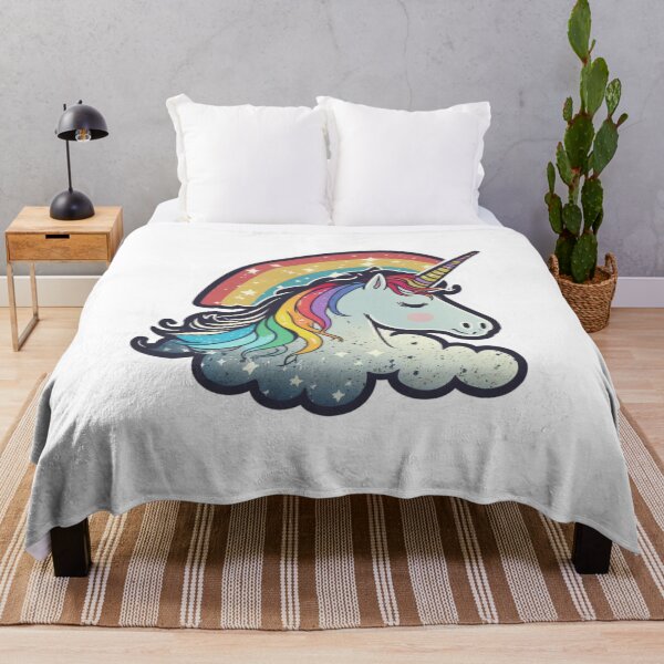 Item preview, Cute Rainbow unicorn Sticker designed and sold by Itis-Whatitis.