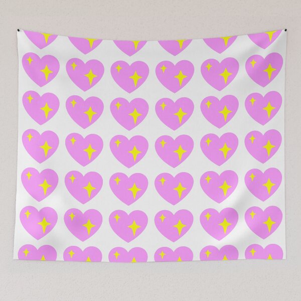 Item preview, Pink heart pattern and glitters designed and sold by Luilustra.