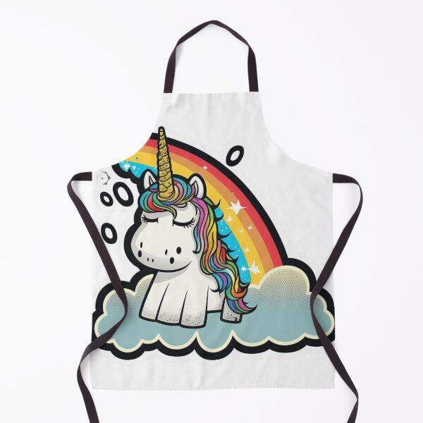 Item preview, Cute Rainbow unicorn Sticker designed and sold by Itis-Whatitis.