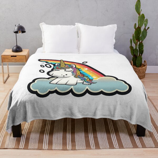 Item preview, Cute Rainbow unicorn Sticker designed and sold by Itis-Whatitis.