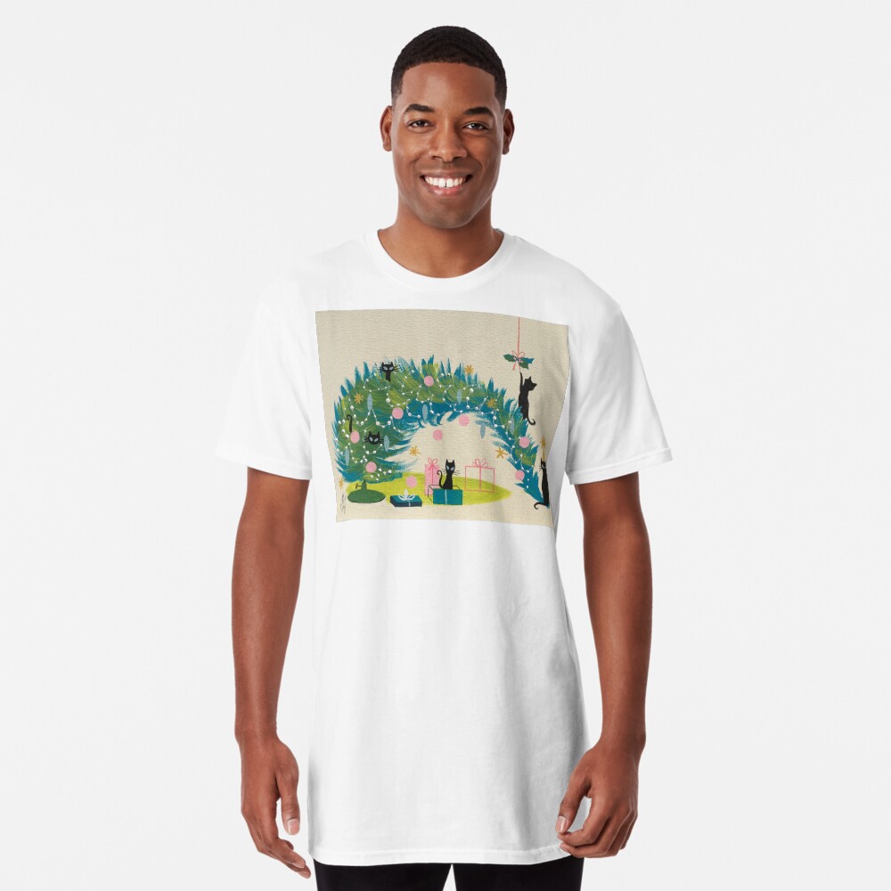 Holiday Catnip Fiasco Long T-Shirt
