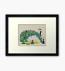 Holiday Catnip Fiasco Framed Print