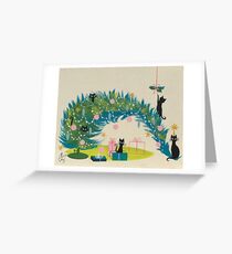 Holiday Catnip Fiasco Greeting Card