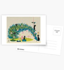 Holiday Catnip Fiasco Postcards