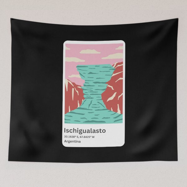 Item preview, ischigualasto Argentina Abstract Art designed and sold by Pixelish.