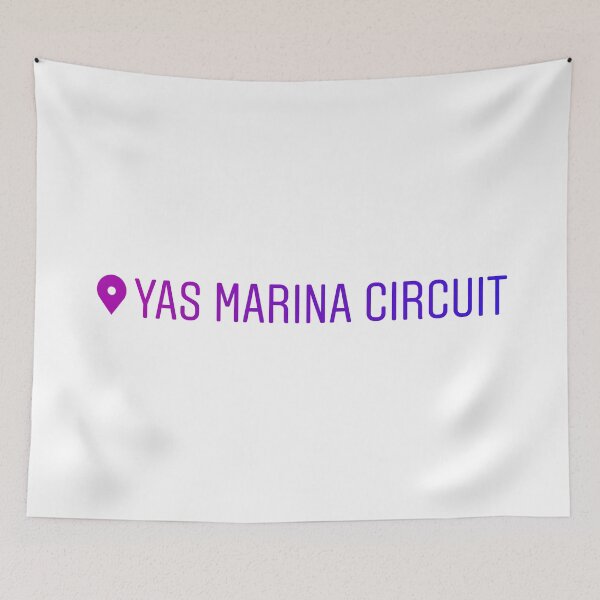 Item preview, Instagram Location Sticker of Yas Marina Circuit designed and sold by BubbleManShop.