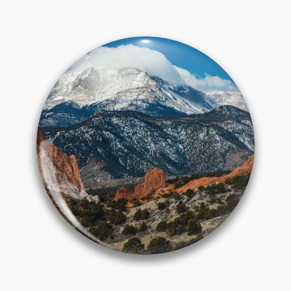 Artikelvorschau, Colorado in meinen Gedanken! Pike's Peak-Blick vom Garten der Götter entworfen und verkauft von TTDean.