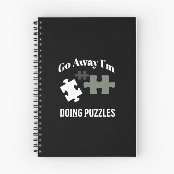 Item preview, Go Away I'm Doing Puzzles designed and sold by ArtBySymone.