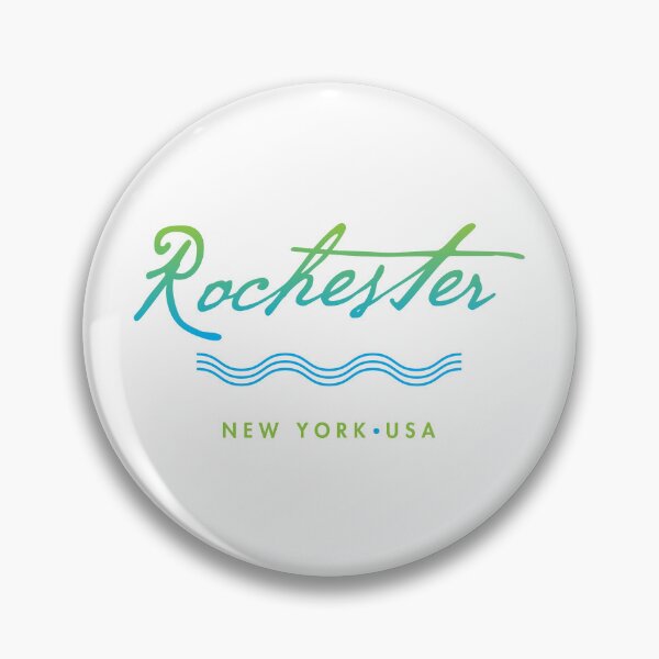 Item preview, Rochester New York Typographic Design designed and sold by Futurebeachbum.
