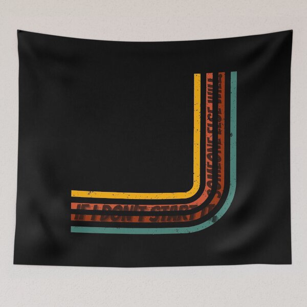Item preview, Life Phrase On Retro Bent Stripes Background designed and sold by SN-MI.