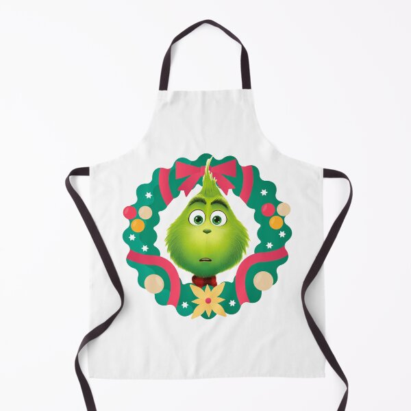 Item preview, Grinch Baby Cute Christmas Wreath designed and sold by stormrender.