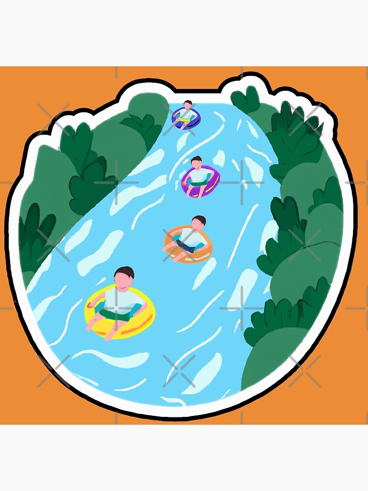 River Water Tubing Poster for Sale by JandyDesign