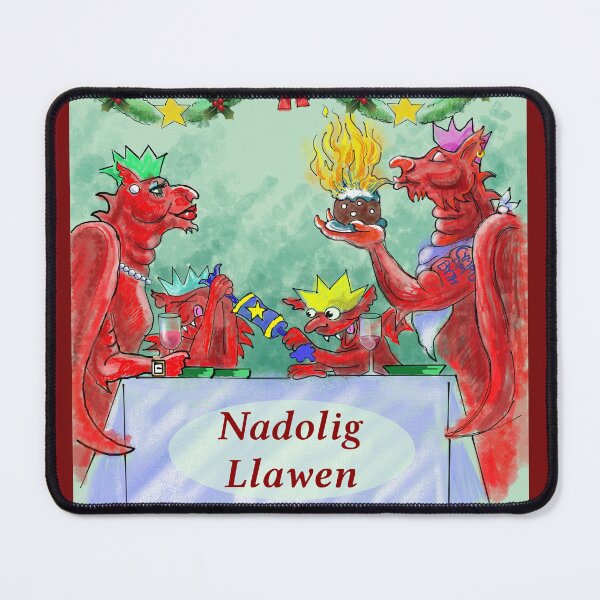 Item preview, NADOLIG LLAWEN (JOLLY YULE) designed and sold by Marni Scofidio Desi9ns.
