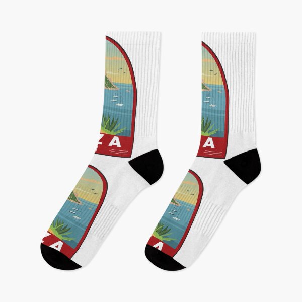 Item preview, Ibiza Spain Travel Retro Emblem designed and sold by KrisSidDesigns.