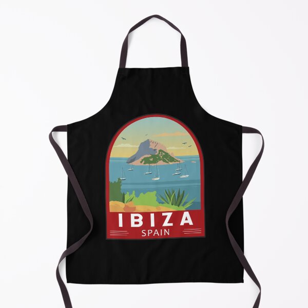 Item preview, Ibiza Spain Travel Retro Emblem designed and sold by KrisSidDesigns.