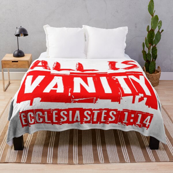 Item preview, All Is Vanity - Ecclesiastes 1:14 designed and sold by plushism.