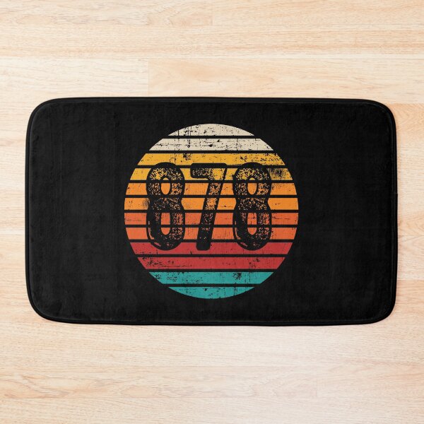 Item preview, Distressed Vintage Sunset 878 Area Code designed and sold by Gold Wings Tees.
