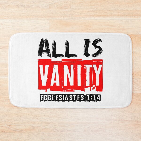 Item preview, All Is Vanity - Ecclesiastes 1:14 designed and sold by plushism.