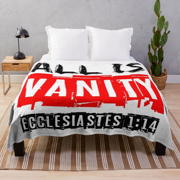 Item preview, All Is Vanity - Ecclesiastes 1:14 designed and sold by plushism.
