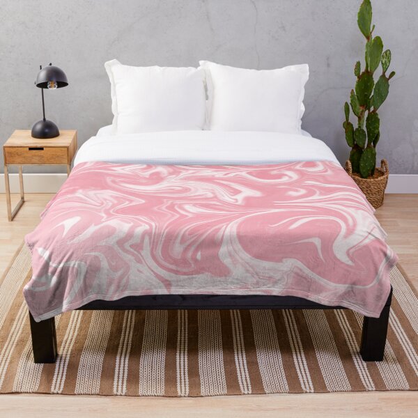 Artikelvorschau, Marble Liquid Pattern Pink Watercolor Palette 8 entworfen und verkauft von Janzay.