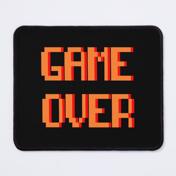 Item preview, Game over retro pixel style designed and sold by latelierdechris.