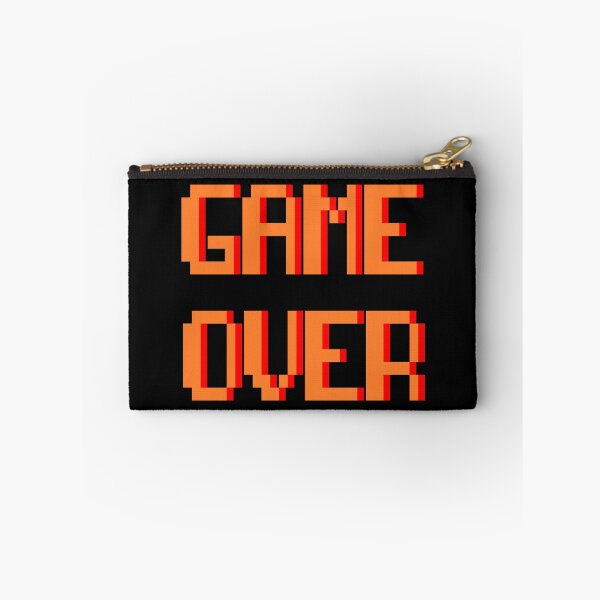 Item preview, Game over retro pixel style designed and sold by latelierdechris.