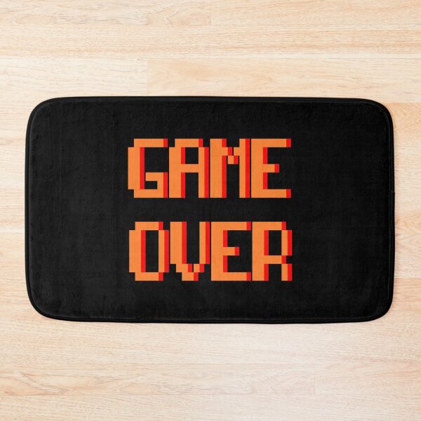 Item preview, Game over retro pixel style designed and sold by latelierdechris.