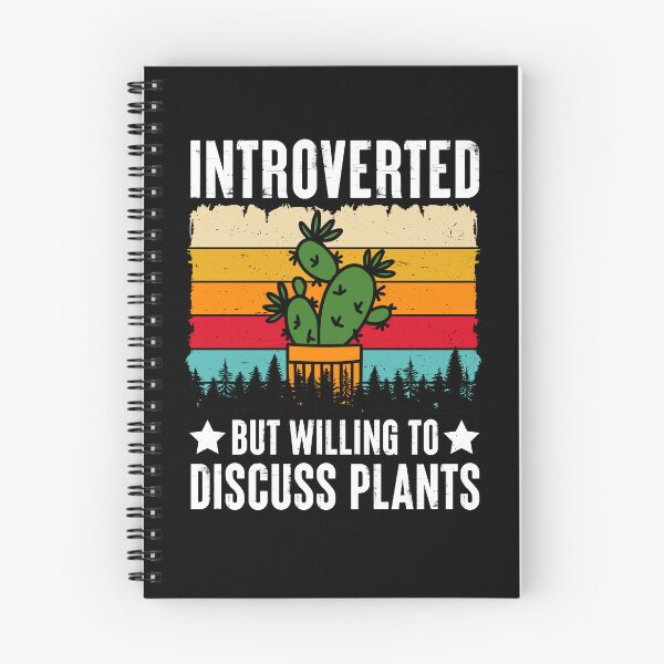 Item preview, Introverted but Willing to Discuss Plants designed and sold by badretop.