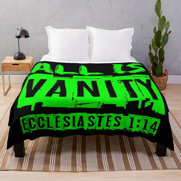 Item preview, All Is Vanity - Ecclesiastes 1:14 designed and sold by plushism.