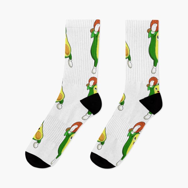 Item preview, Avocado Basketball player Basketball designed and sold by Snabdesign84.