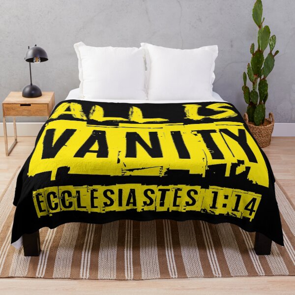 Item preview, All Is Vanity - Ecclesiastes 1:14 designed and sold by plushism.