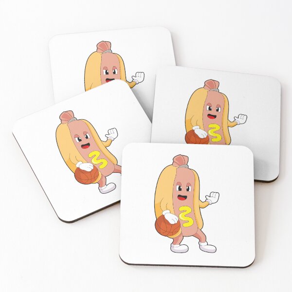Item preview, Hotdog Basketball player Basketball designed and sold by Snabdesign84.