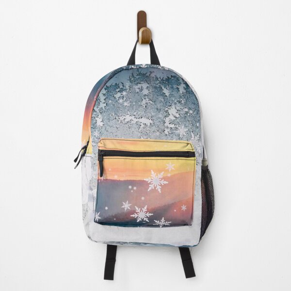 Item preview, Snow covered landscape at sunrise designed and sold by AnnabellaRh.