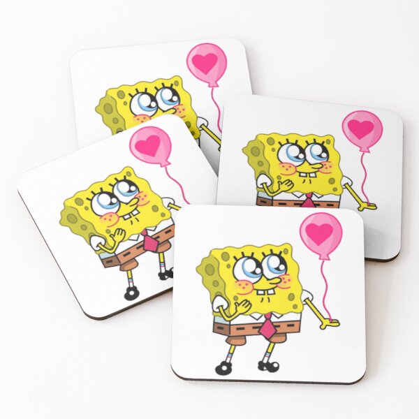 Item preview, Sponge Bob with a balloon designed and sold by moonviktoria.