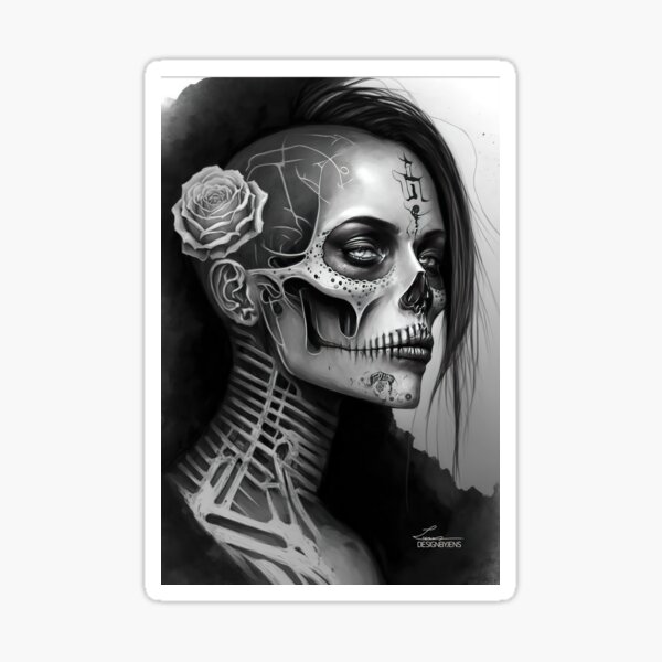 Waterproof Fashion Temporary Tattoo Sticker- Girl Skull Gangsta price in  Saudi Arabia | Souq Saudi Arabia | kanbkam